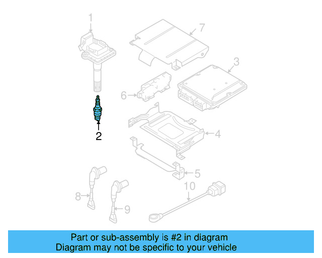 Spark Plug 101-905-622 - View 4