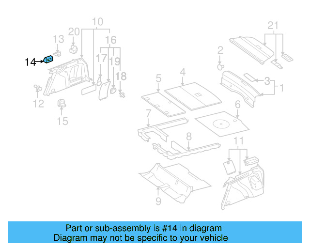 Knob Lock Ring 1J0-867-468-B41