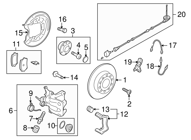 Bleeder Valve 1K0-615-273-C - View 22