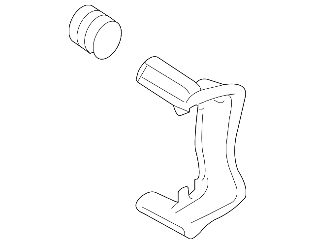 Caliper Mount 1K0-615-425-AC - View 4