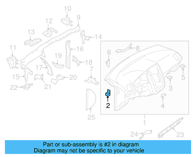 Side Cover Clip 1K0-867-388-A - View 73