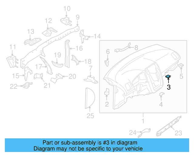Instrument Panel U N-906-988-01 - View 94
