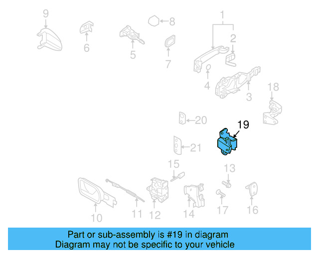 Lower Hinge 1K0-831-412-Q