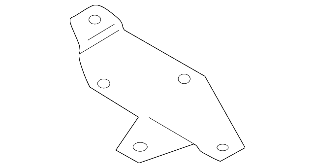 Vacuum Pump Bracket 8D0-907-341 - View 4