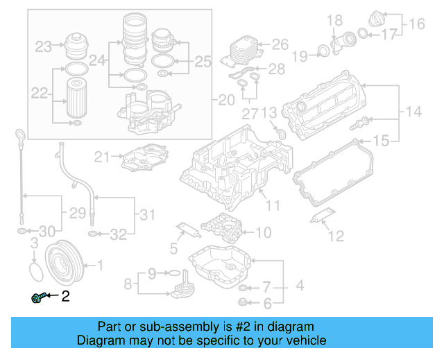 Vibration Damper Bolt N-910-059-02 - View 2