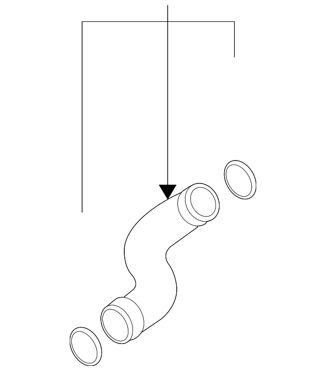 Lower Press Hose 3B0-145-834-AC
