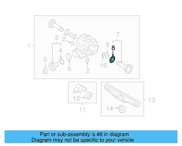 Stub Shaft Ring 0AB-525-375 - View 8