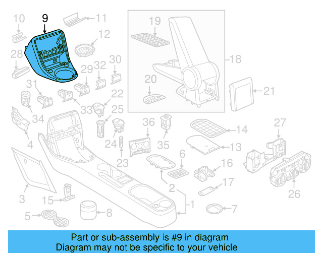 Front Housing 5C1-863-475-J-82V - View 4