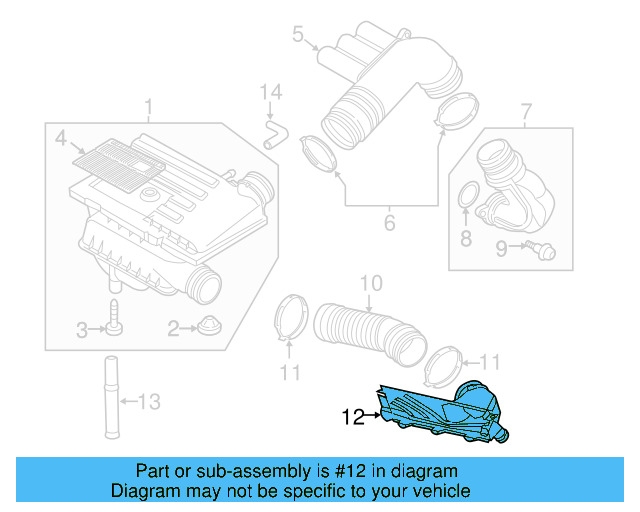 Intake Duct 04E-129-651-C - View 19