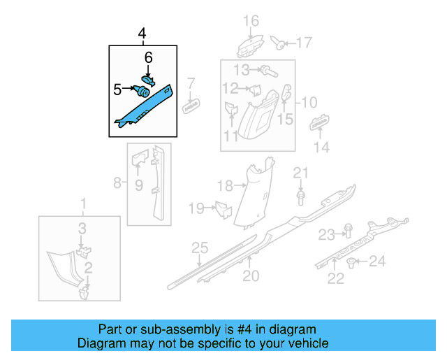Lining 3C8-868-238-A-3G4