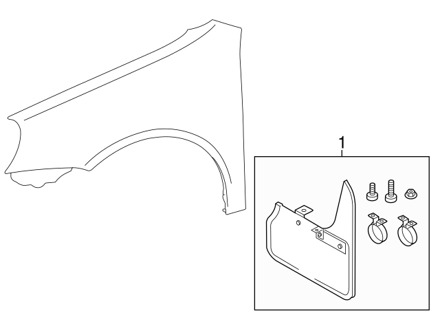 Splash Guards 5C6-075-111 - View 9