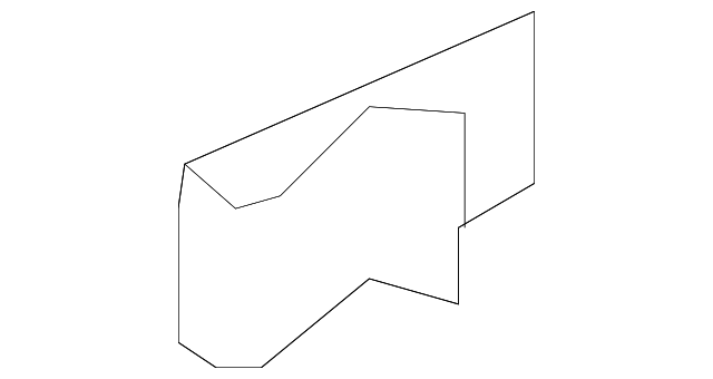 Upper Quarter Trim Clip 3B0-880-288-A - View 9