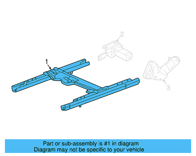 Seat Track 8V4-881-183 - View 2