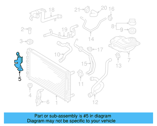 Air Duct 3B0-121-284-E - View 20