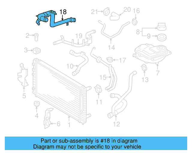 Water Pipe 038-121-071-S - View 4