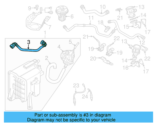 Pressure Line 7L0-201-059 - View 4