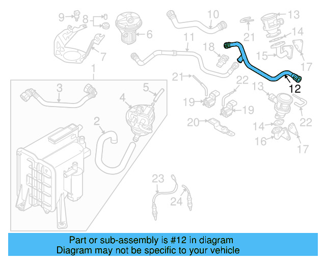 Connector Pipe 7L6-131-581-A - View 2