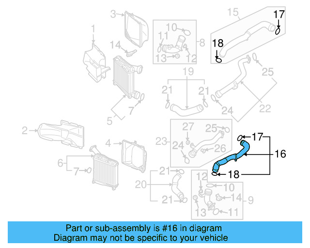 Pressure Hose 7L6-145-979-J - View 4