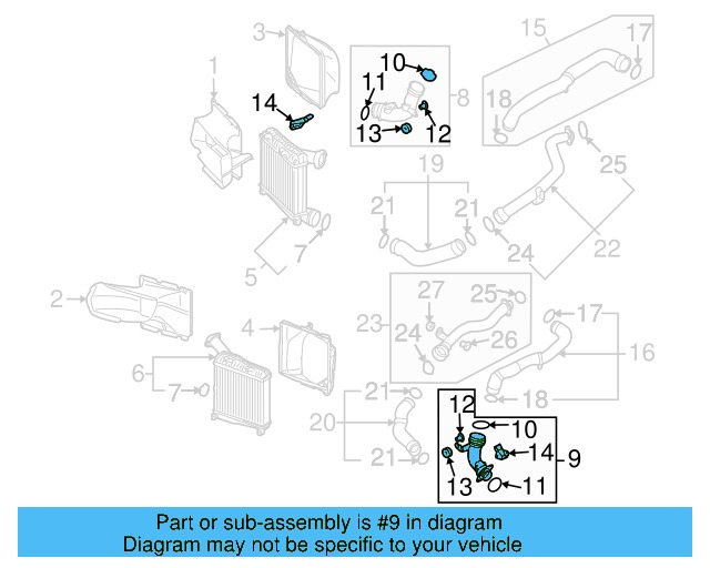 Pressure Hose 7L6-145-979-J - View 3