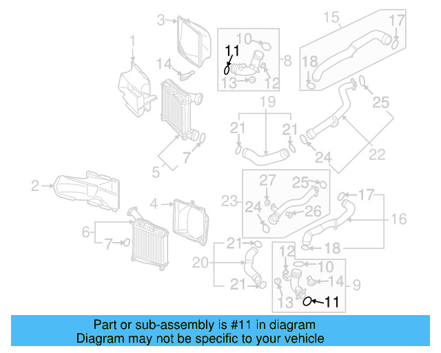 Pressure Hose Upper Seal 3C0-145-117-K - View 2