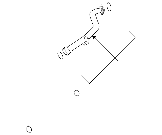 Upper Hose 7L6-145-942-B - View 3