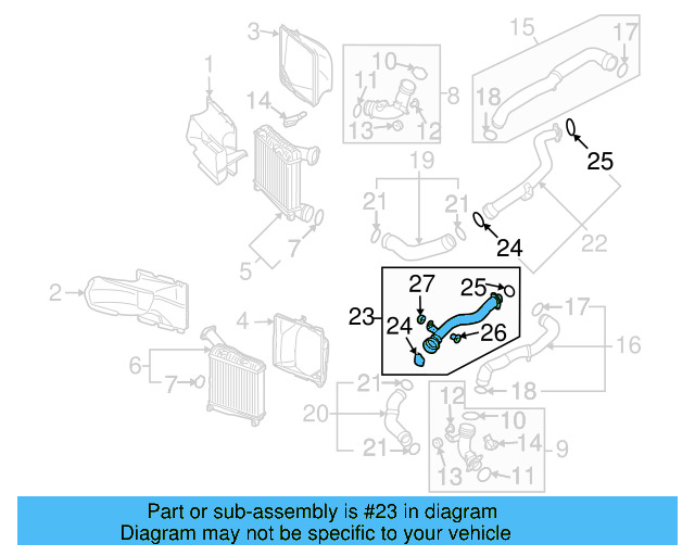 Upper Hose 7L6-145-941-D