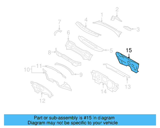 Sound Absorber 5K1-863-247-A - View 40