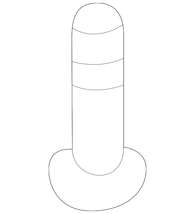 Bumper Cover Pin 8D0-805-121-B - View 19