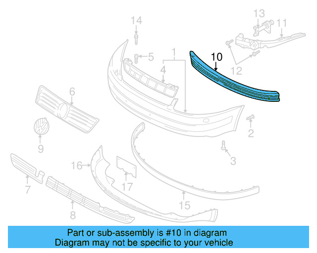 Reinforced Beam 3B0-807-113-A