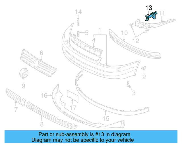 Energy Absorber 3B0-807-271-A