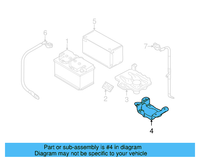 Lower Bracket 1C0-915-351-A - View 4