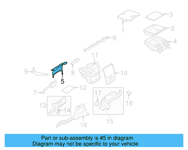 Column Filler 1K1-857-053-A-81U - View 3