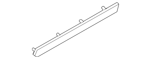 Outer Molding 1K1-858-529-B-PU2