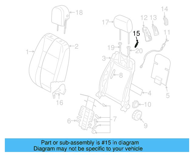 Tension Spring 1K0-881-095 - View 11