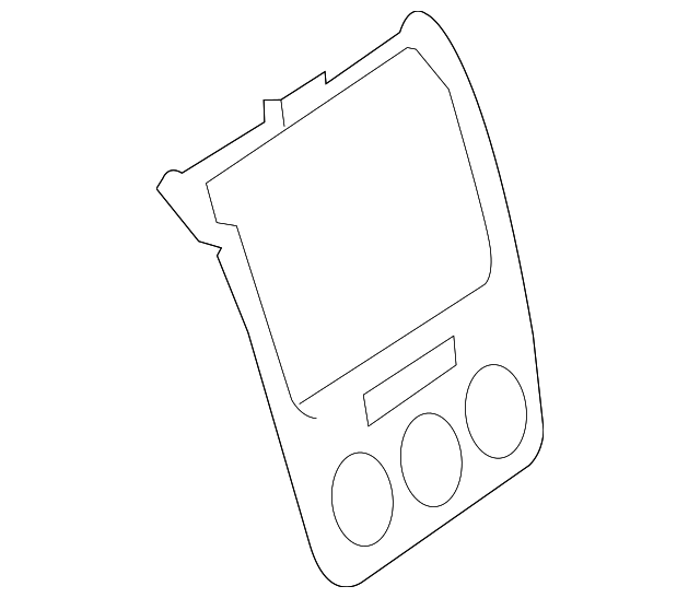 Trim Plate 1Q0-858-069-F-L88