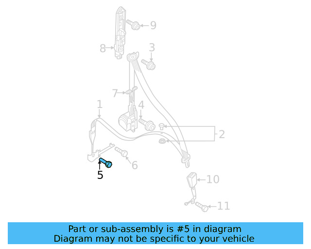Door Trim Panel Screw N-910-967-01 - View 18