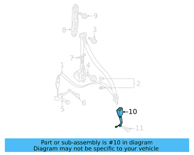 Buckle End 561-857-755-E-YLZ - View 4