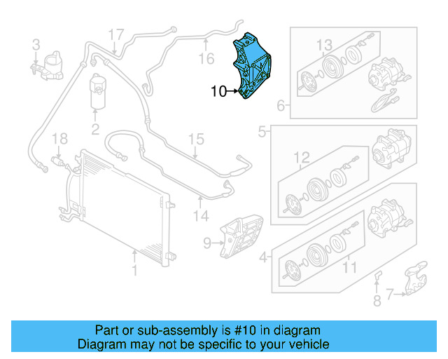 Mount Bracket 078-260-835-F - View 7