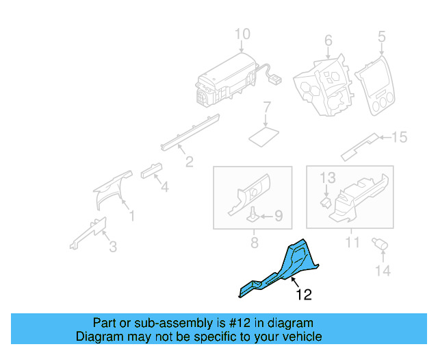 Knee Bolster 1K1-858-366-R-82V - View 6