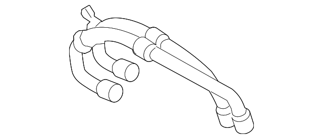 Water Hose Assembly 7P0-122-073-A - View 3