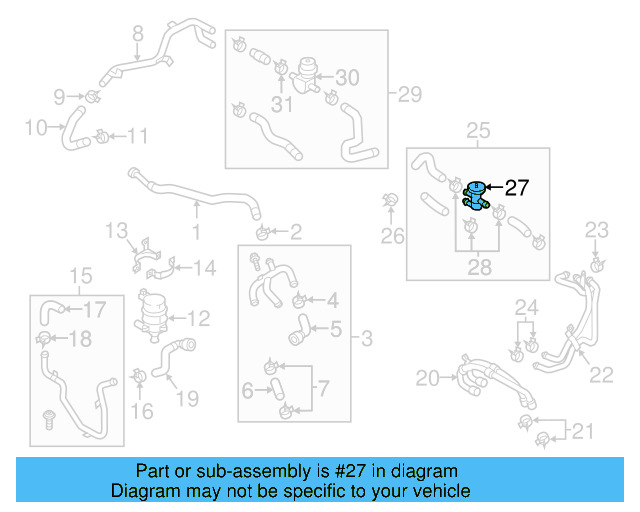 Vacuum Valve 7D0-121-805