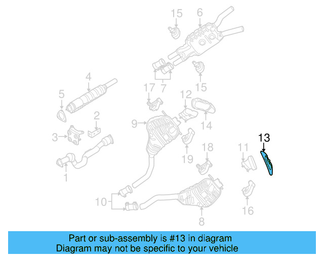 Finish Pipe Bracket 3D0-253-463-E - View 10