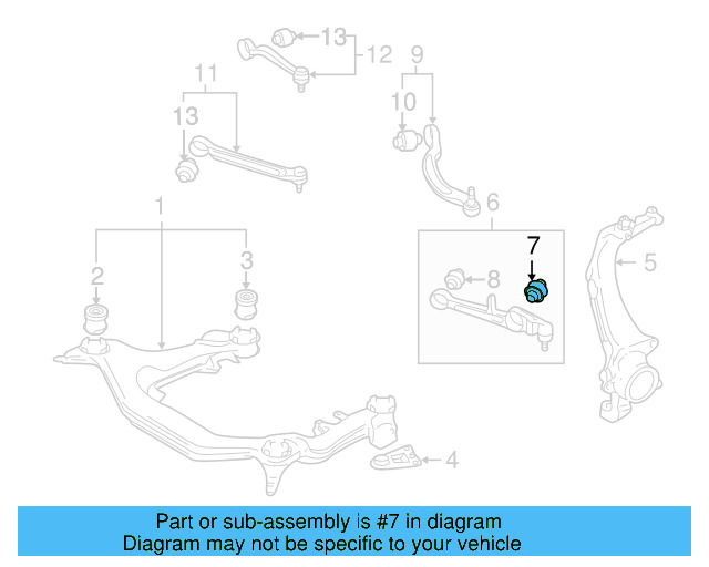 Bushing 4D0-407-181-H - View 3