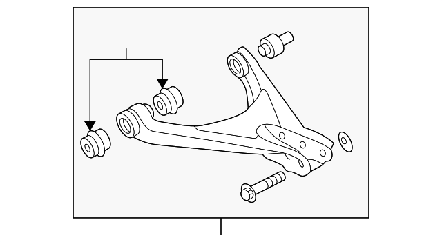 Lower Control Arm 4B0-505-311 - View 12