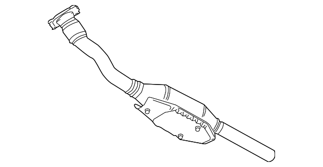 FRONT PIPE "BEV" Motor Only 1J0-254-509-AX - View 12