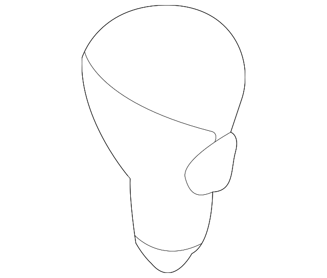 Shift Knob 3B1-713-139-K-E74