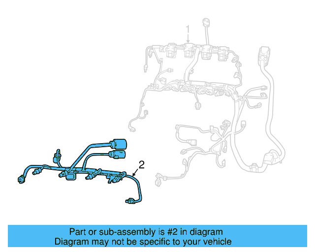 Engine Harness 06K-971-627-T