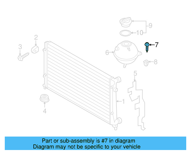 Reservoir Screw N-908-466-02 - View 15
