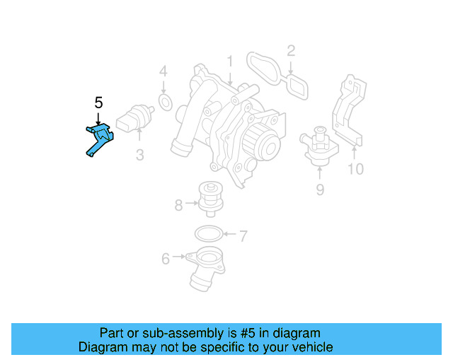 Temp Sensor Retainer Spring 06H-121-142-C - View 27
