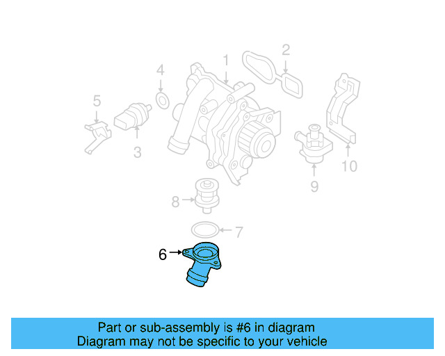Thermostat Cover 06H-121-121-L - View 23